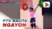 Hidikyn Diaz, nag-uwi ng tatlong gintong medalya sa IWF Weigthlifting Championship