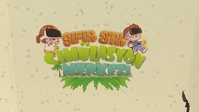 Emine Erdoğan Sıfır Atık Eğitim ve Simülasyon Merkezi nin açılışını yaptı