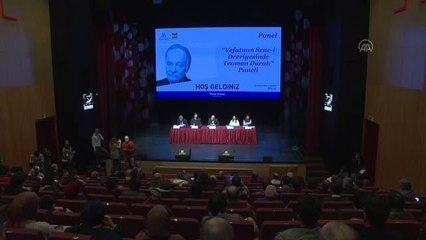 Prof. Dr. Teoman Duralı, Zeytinburnu'nda anıldı