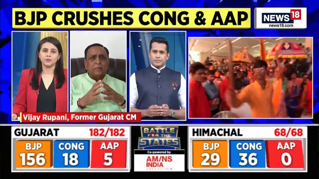Gujarat Election 2022 _ Gujarat Election Result _ Former Gujarat CM Vijay Rupani On Election Result
