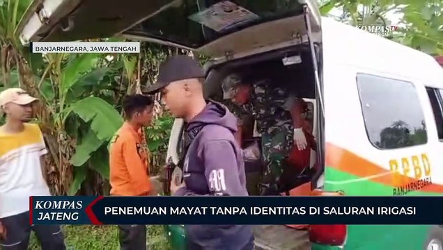 Penemuan Mayat Tanpa Identitas di Saluran Irigasi