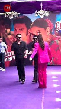 Ranveer Singh, Deepika Padukone and Rohit Shetty make a dhamakedaar entry at Current Laga Re song launch event