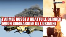 Les Chasseurs de la Russie ont abattu un Bombardier étranger en Ukraine