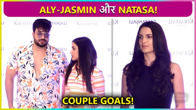 Aly Goni, Jasmin Bhasin Meet Natasa Stankovic With Arsalan Goni & Suzzane Khan