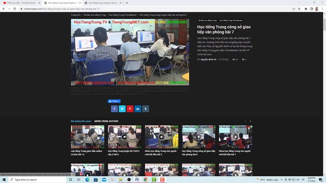 Học tiếng Trung giao tiếp công sở văn phòng bài 7