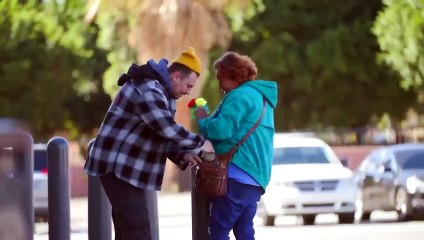Homeless Asks Strangers for Money, Then Gives 100x What They Gave Him! (HEART BREAKING)