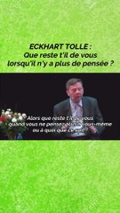 Qui êtes-vous ? Eckhart TOLLE