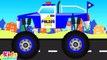 Police Car - Formation and Use Videos for Toddlers - Vehicle Cartoon by Kids Channel