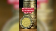 Ces pièces de 2 euros qui peuvent valoir une fortune