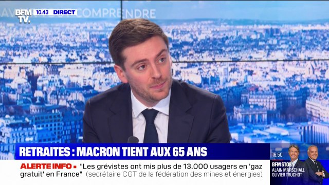 Retraites: Cette réforme est absurde économiquement , affirme le député Alexandre Loubet