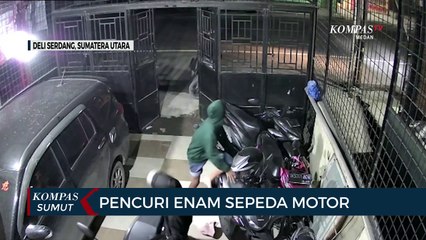 Pencuri Bongkar Rumah dan Bawa Kabur 6 Sepeda Motor