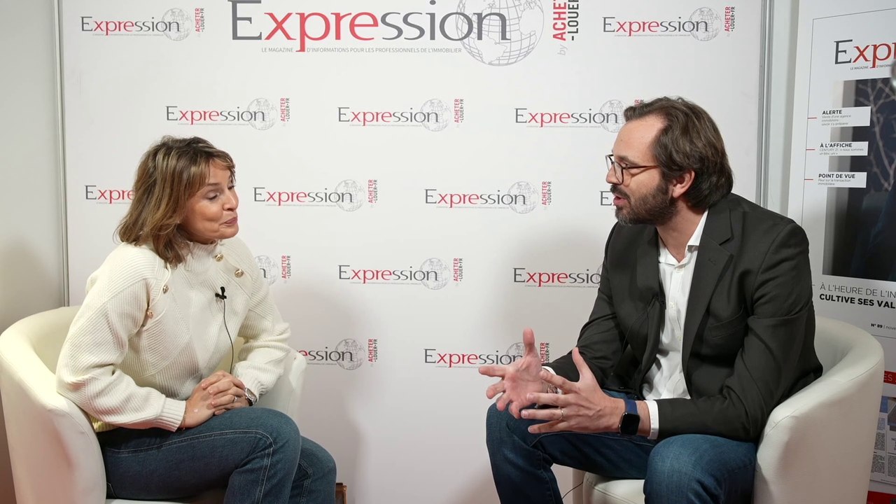 Salon FNAIM 2022 - Interview de Guillaume Desombre CEO de LABSENSE réalisée par Stéphanie de Muru