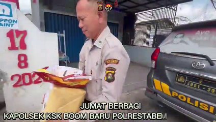 POLSEK KSK BOOM BARU BERBAGI