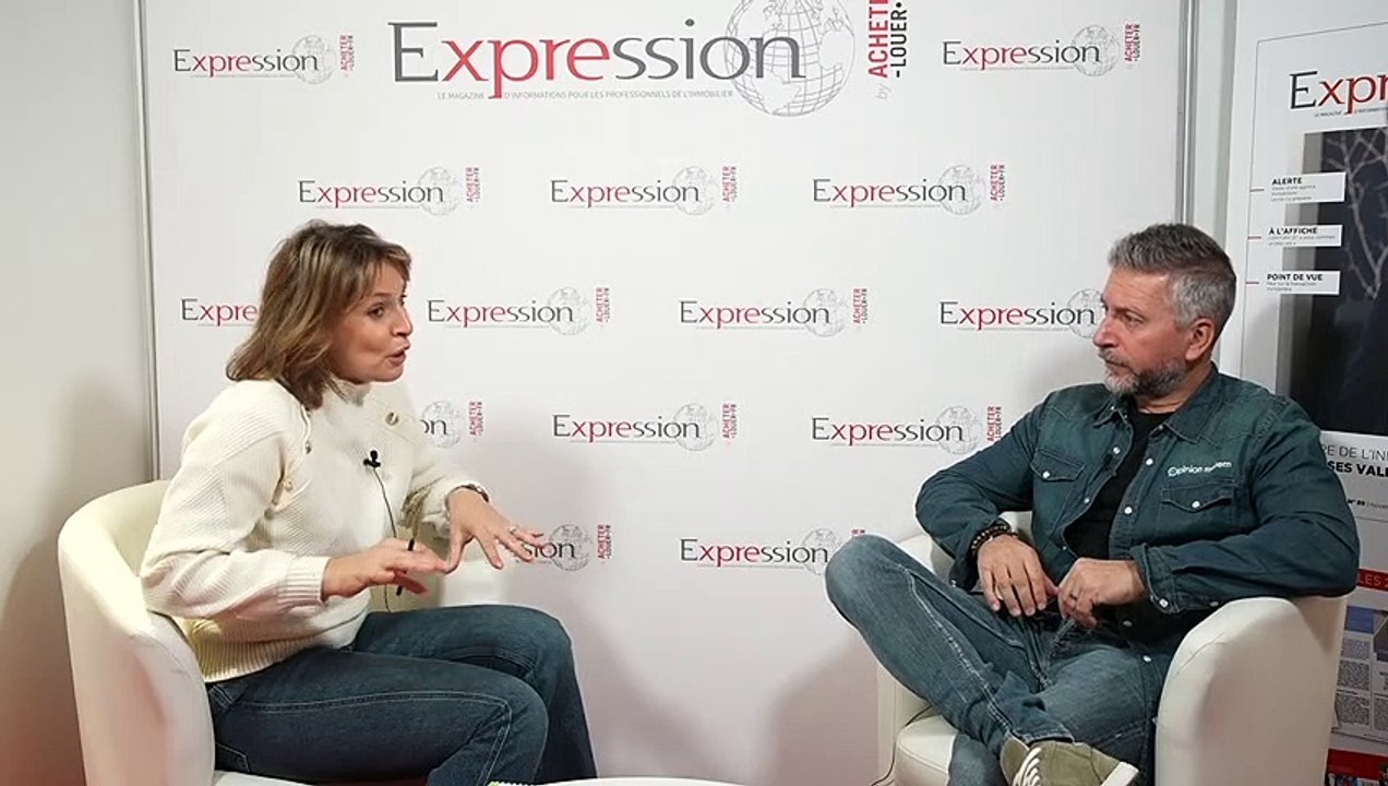 Salon FNAIM 2022 - Interview de Jean-David Lepineux Président - Co-fondateur de OPINION SYSTEM réalisée par Stéphanie de Muru