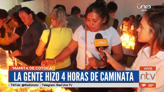 Fe y devoción encendió la mamita de Cotoca en los corazones de sus feligreses