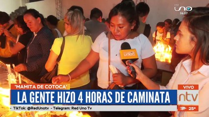 Fe y devoción encendió la "mamita de Cotoca" en los corazones de sus feligreses