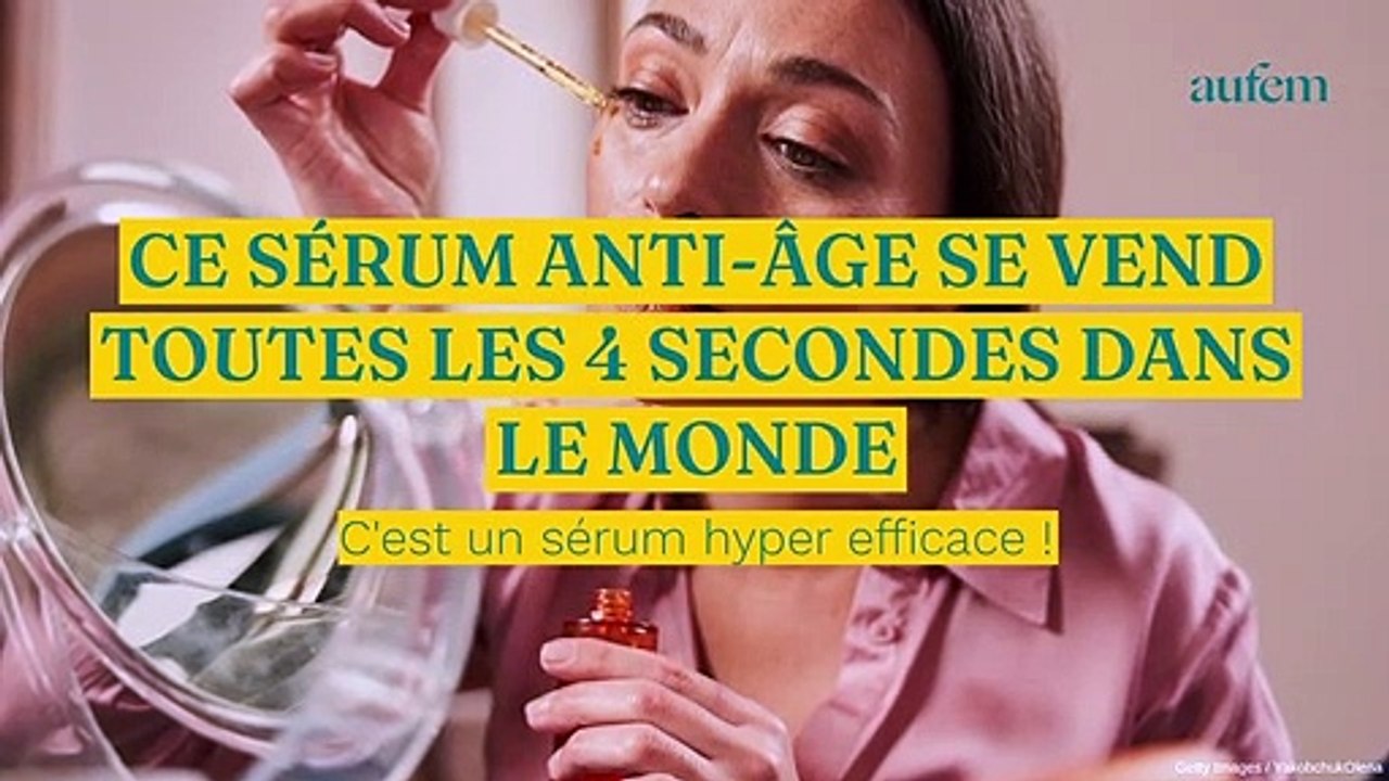 Ce sérum anti-âge se vend toutes les 4 secondes dans le monde