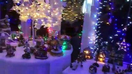 Willingdon house creates miniature Christmas village to raise money for charity