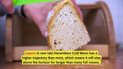 Watch the Cold Moon rise tonight Dec  7 the last full moon of 2022