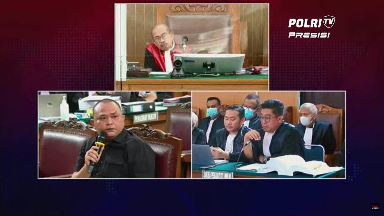 Sidang Lanjutan Kasus Pembunuhan Brigadir J Saksi Ariyanto Untuk Terdakwa Arif Rahman Tentang CCTV