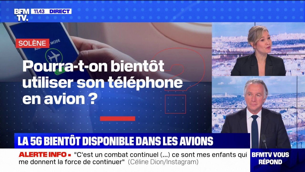 Pourra-t-on bientôt utiliser son téléphone en avion? BFMTV répond à vos questions