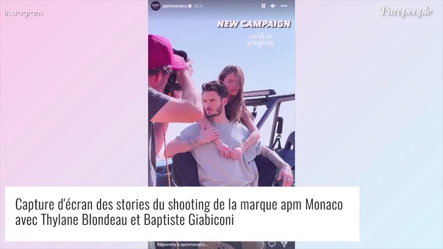 Thylane Blondeau sublime complice d'un célèbre mannequin : moment de rêve dans le désert