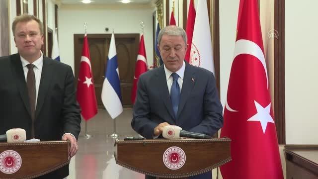 Akar: (F-16 tedariki) Olumlu yaklaşımlara bağlı olarak artık ABD'den somut adımlar bekliyoruz