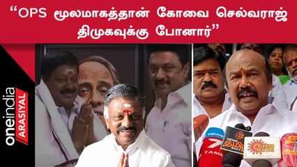 OPS தனிக்கட்சி ஆரம்பித்தால் எங்களுக்கு எந்த பிரச்சனையும் இல்லை - Rajan Chellappa MLA