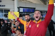 Galatasaray Futbol Takımı, kamp için Antalya'ya geldi