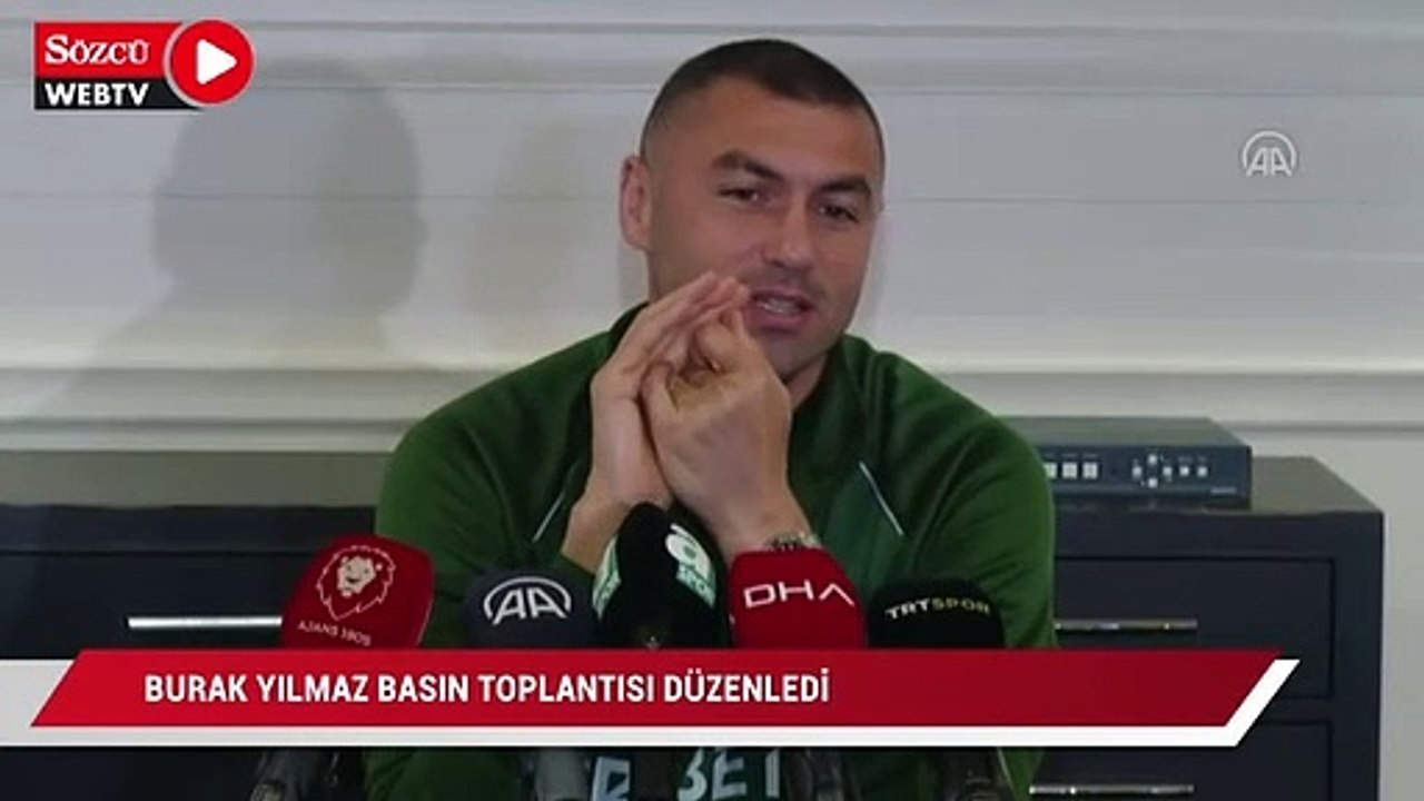 Burak Yılmaz: "Yabancı sınırı olmasa Galatasaray'da şu anda bir Türk futbolcu sahaya çıkabilir mi?"