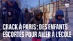 Crack à Paris: des enfants escortés par la police pour aller à l'école