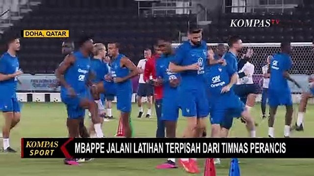 Kylian Mbappe Jalani Latihan Terpisah dari Timnas Prancis Jelang Vs Inggris di Perempat Final!