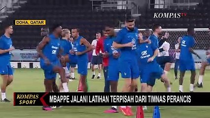 Kylian Mbappe Jalani Latihan Terpisah dari Timnas Prancis Jelang Vs Inggris di Perempat Final!