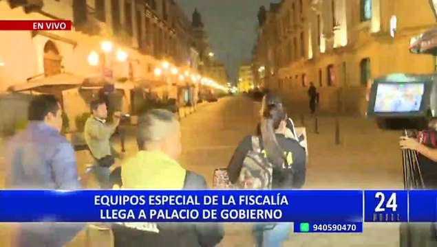 Fiscalía realiza allanamiento en las oficinas de la PCM