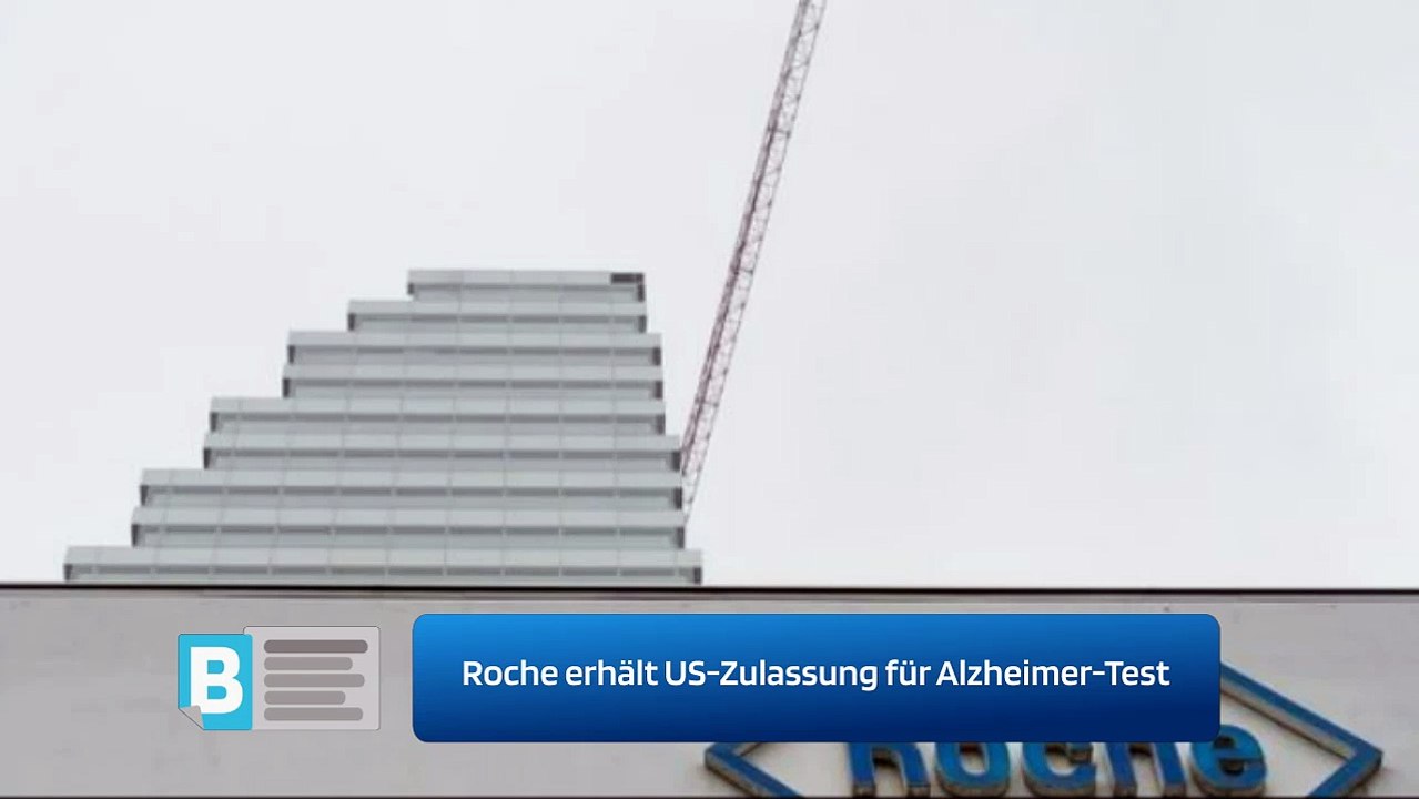 Roche erhält US-Zulassung für Alzheimer-Test