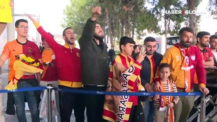 Galatasaray'ı Antalya'da böyle karşıladılar