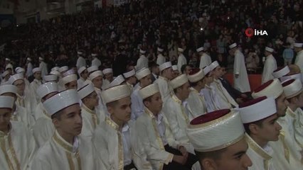 Kahramanmaraş'ta 600 hafız ve hafize için icazet merasimi yapıldı