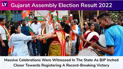 Gujarat Assembly Election Result 2022: BJP Set For Massive Win, AAP Eats Into Congress Votes