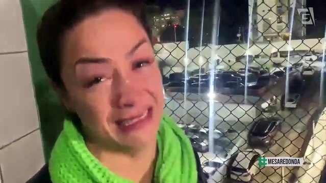Veja depoimento de torcedora afetada por confusão entre torcedores em Curitiba