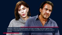 Bold & Beautiful Spoilers_ Surprise Reunion- Tridge's Coincidental Vacation and