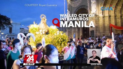 #KuyaKimAnoNa?: Naggagandahang karosa ng mga santo, bumida sa Intramuros Grand Marian Procession; nagsimula noong 1979 pa | 24 Oras