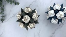 DIY Gift Wrapping - Origami Flower Ball Tutorial (1_2)