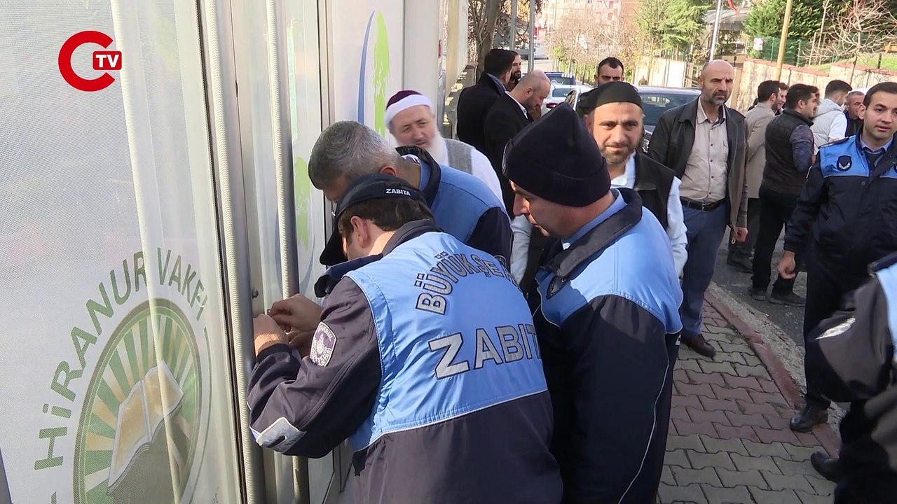 İBB'den Hiranur Vakfı'nın binasına mühür kararı