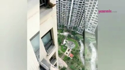 Uçan tavuğu görenler gözlerine inanamıyor! Gökdelen çıktı...