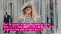 Céline Dion en larmes, elle annonce être atteinte d’une 