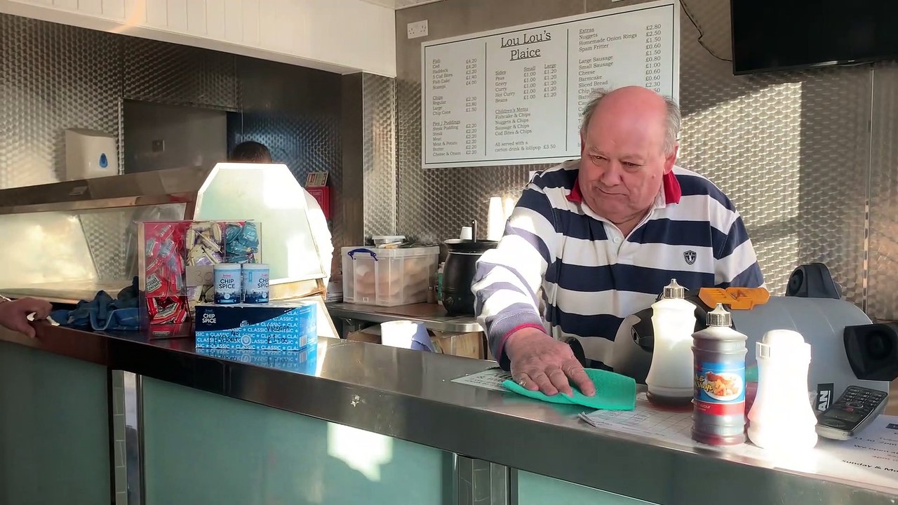 Chorley community supports Andy Shute at Lou Lou chip shop following the fire