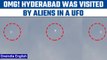 Hyderabad locals panic after witnessing a UFO in the sky, Watch Viral Video | Oneindia News *News