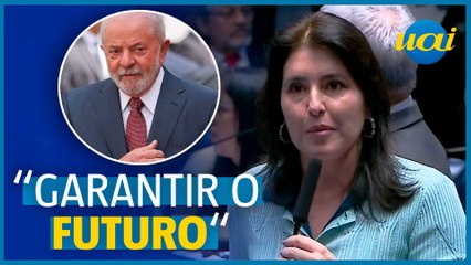 Simone Tebet pede voto de confiança em Lula