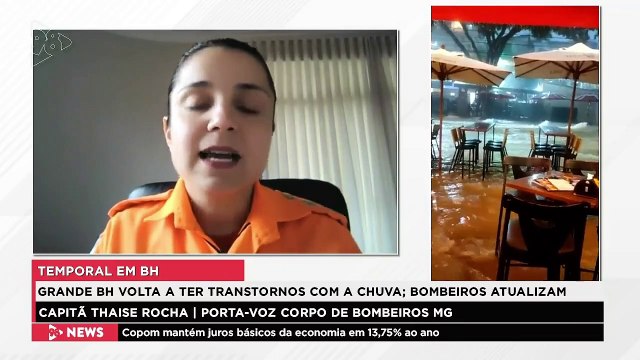 Central 98 | Bombeiros atendem a 100 ocorrências com a chuva