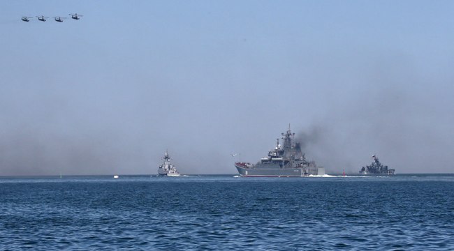 Russischer Drohnen-Abschuss auf der Krim